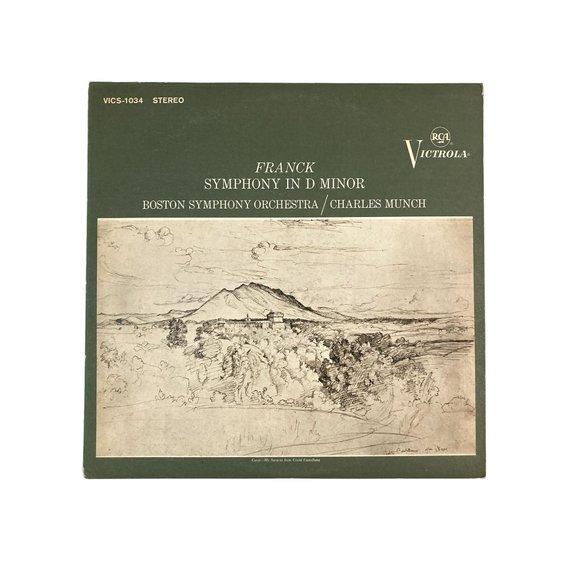Vintage Classical Vinyl Franck Symphony in D Minor - Picture 1 of 6